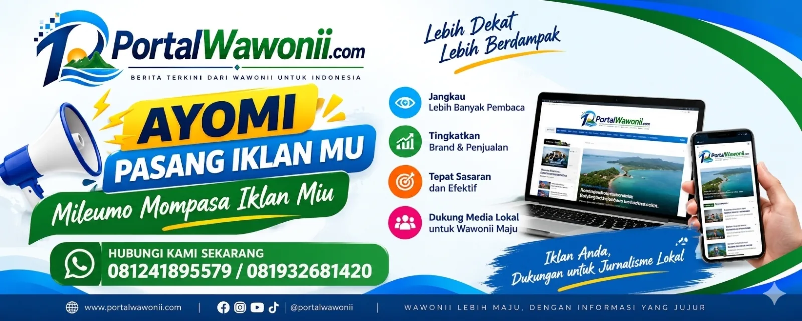 Iklan Portal Wawonii Slot 2